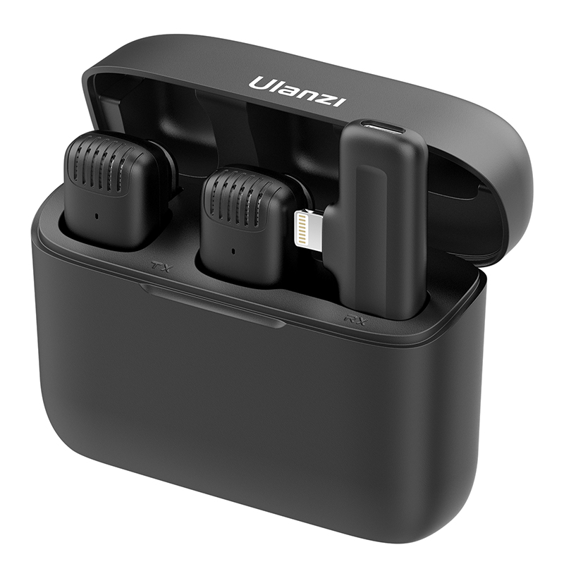 J12 Wireless Lavalier Microphone with Lightning plug