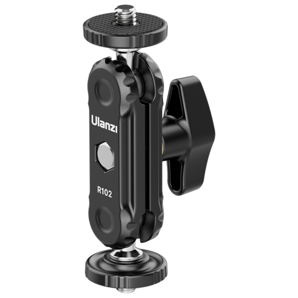 R102 Double Ball Head & 1/4» Screw