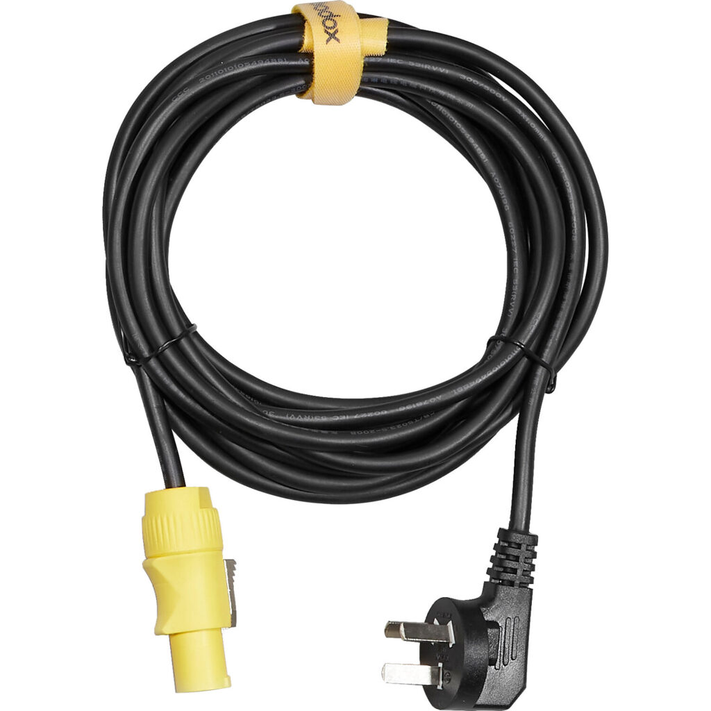 power cable / (EU) Godox AT200Bi F200Bi F22Bi M200Bi M200D P600Bi Hard P600R Hard S60 S60Bi UL150II Bi UL150II UL60 UL60Bi F7 120Bi K2 F7 120D K2 S60Bi S60D Power Cable EU