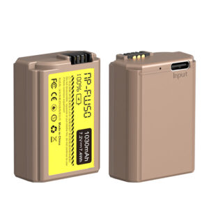 Sony NP FW50 Type Lithium Ion Battery with USB C Charging Port (1030mAh)
