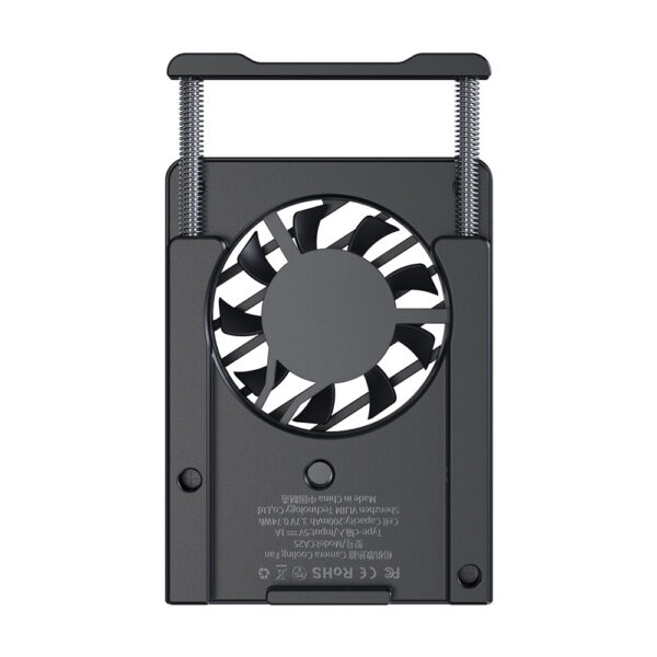 Camera Cooling Fan For Sony / Canon / FUJIFILM Black