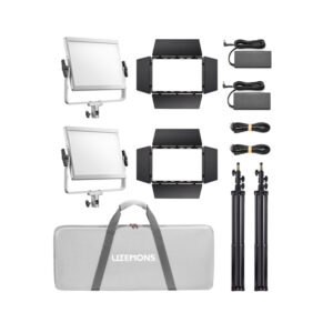 Litemons LP400R RGB LED Light Panel 2 light kit