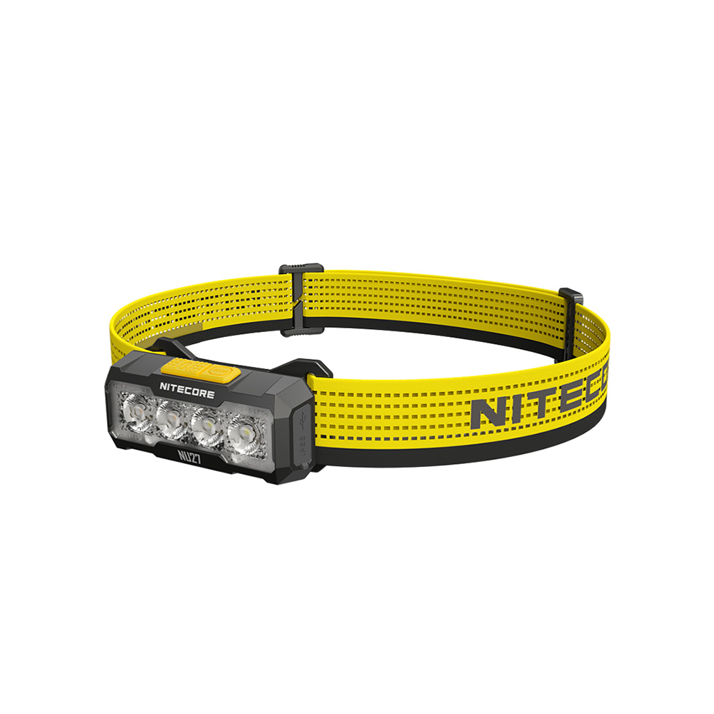 NU27 Ultra Lightweight Outdoor Headlamp Shadow Black
