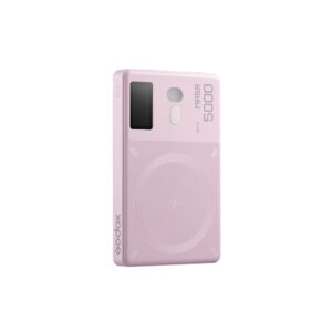 MA5R Mobile Power Bank&RGB LED Light Roze