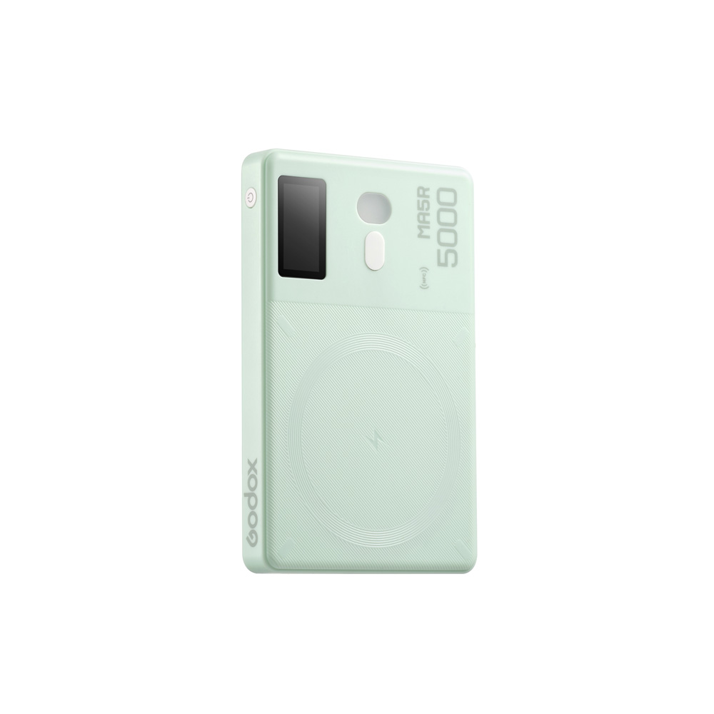 MA5R Mobile Power Bank&RGB LED Light Groen