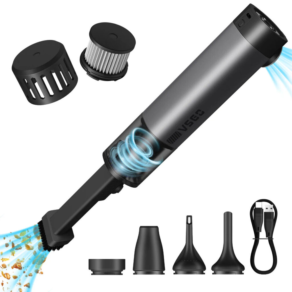 FUNCKIT Car Vacuum (Grey)