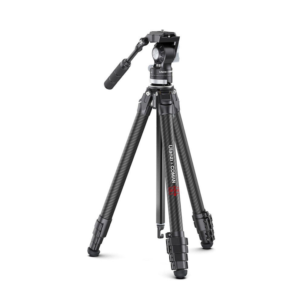 Zero V Carbon Travel Tripod with Video Head