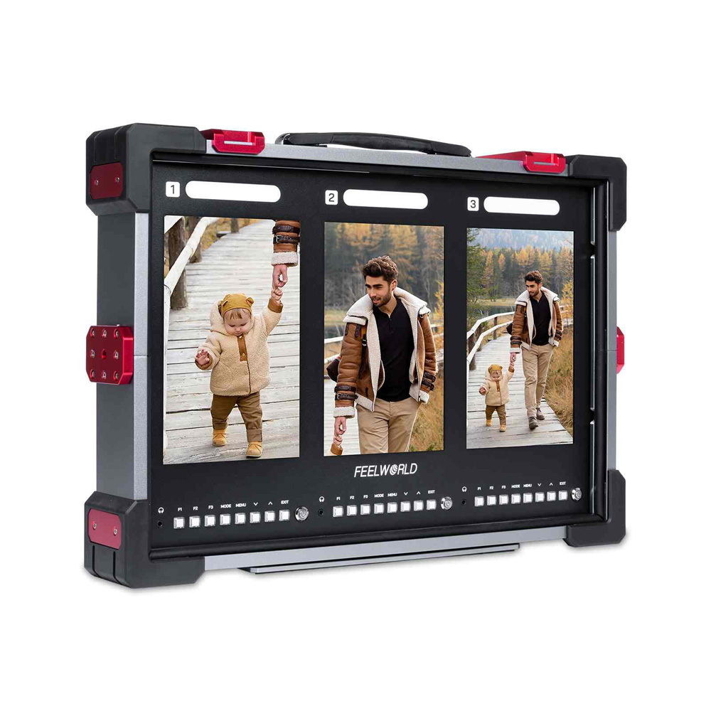 PS101 Triple 10.1 inch Vertical Display Monitor