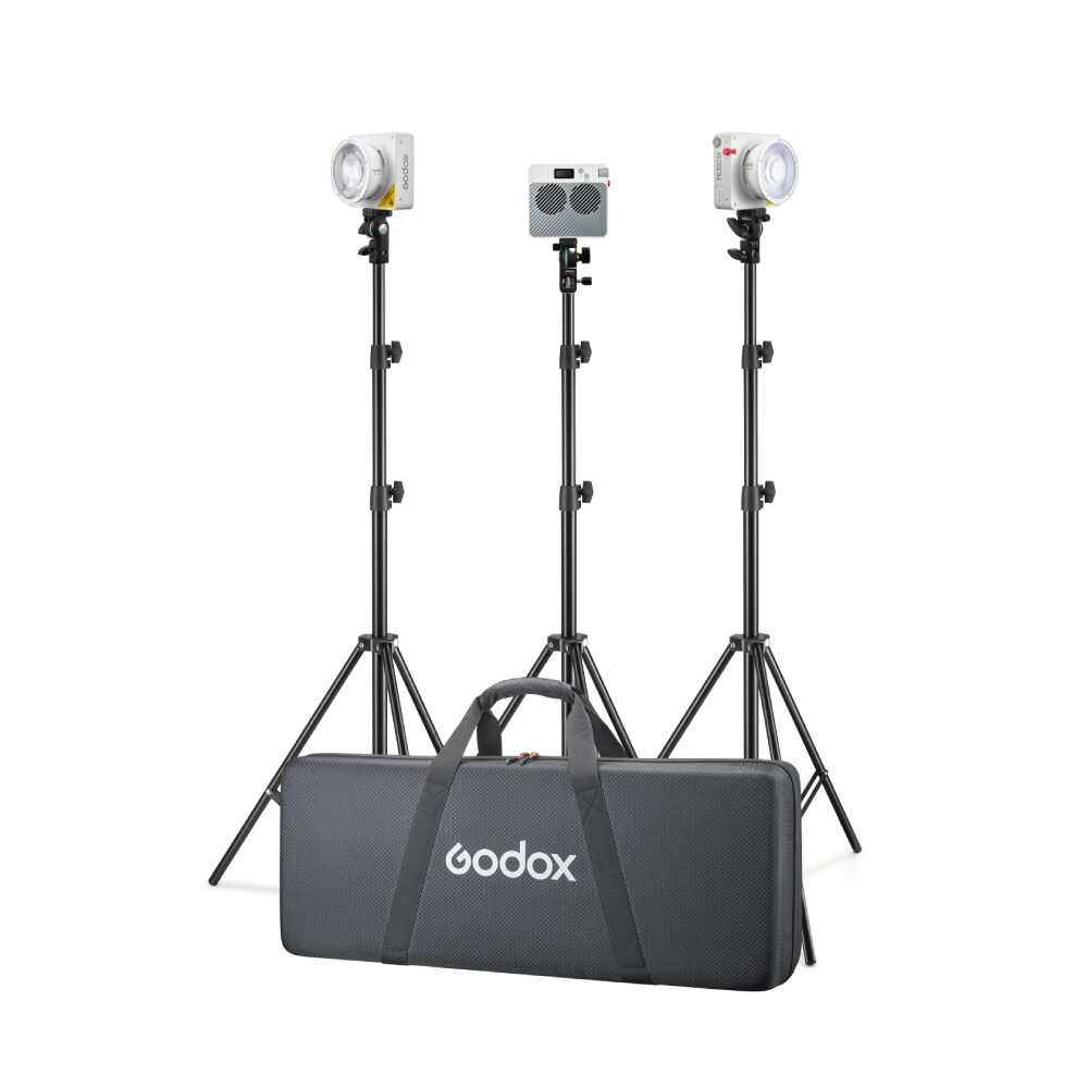 ML100BI KIT3 Portable LED Light KIT(WithV mount Holding Handle)