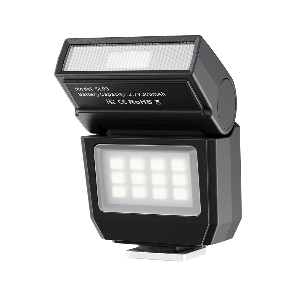 SL03 Spark Lite Camera Flash Light(Black)