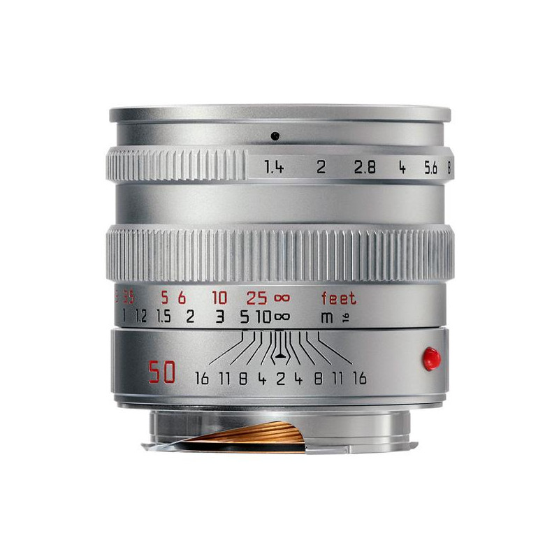 LEICA SUMMILUX-M 50 f/1.4 ASPH Silver Cromado