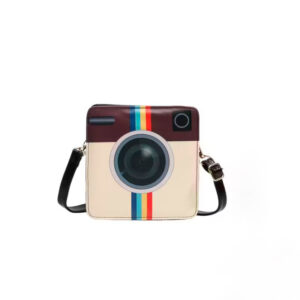 Bolso bandolera con forma de cámara