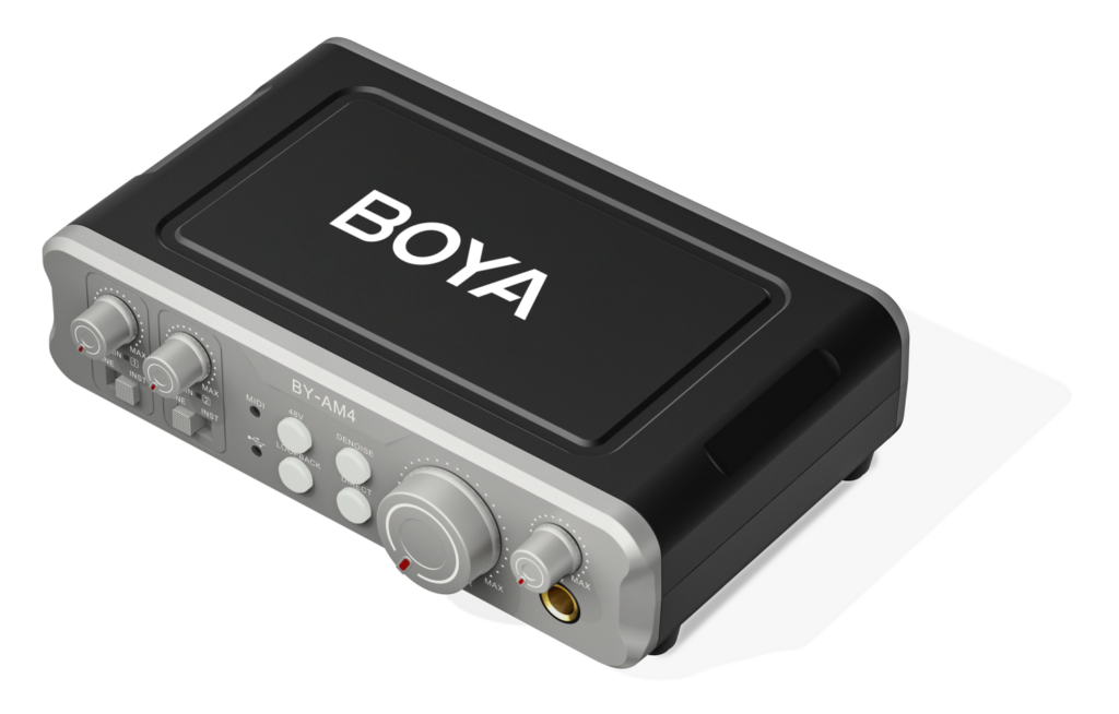 BY-AM4 – Professional dual-channel audio interface