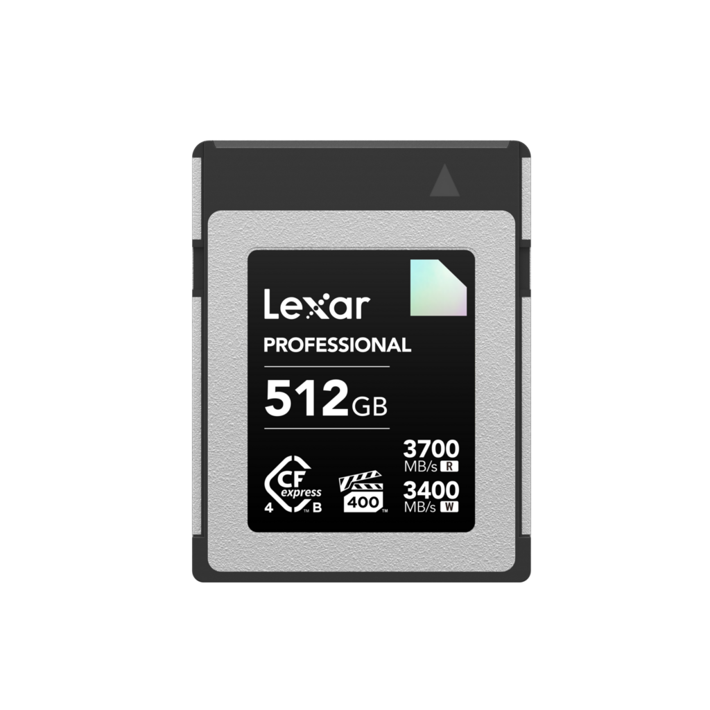CFexpress PRO Type B DIAMOND 4.0 Series 512GB – R3700/W3400MB/s – VPG400