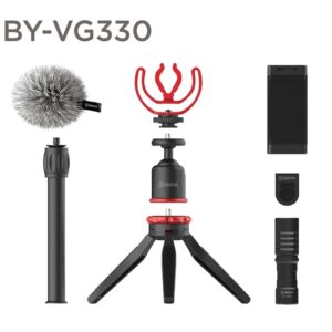 BY-VG330 Vlogging kit with BY-MM1 and smartphone holder