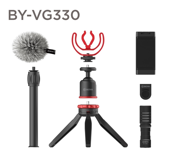 BY-VG330 Vlogging kit with BY-MM1 and smartphone holder