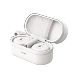 Omic-D (white) Dual-channel wireless mic for iOS devices