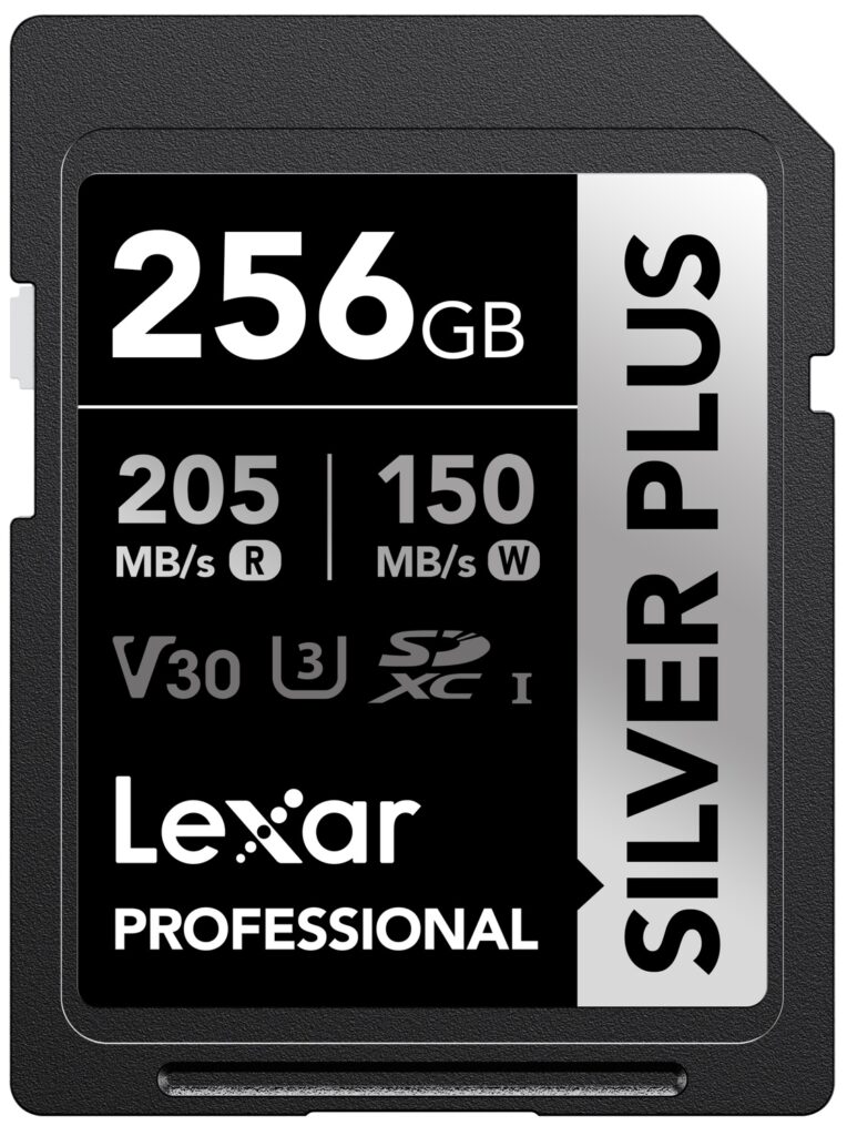 SD Silver Plus UHS-1 256GB V30 R205/W150MB/s
