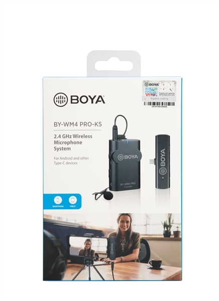 BY-WM4 PRO-K5 wireless set for USB-C