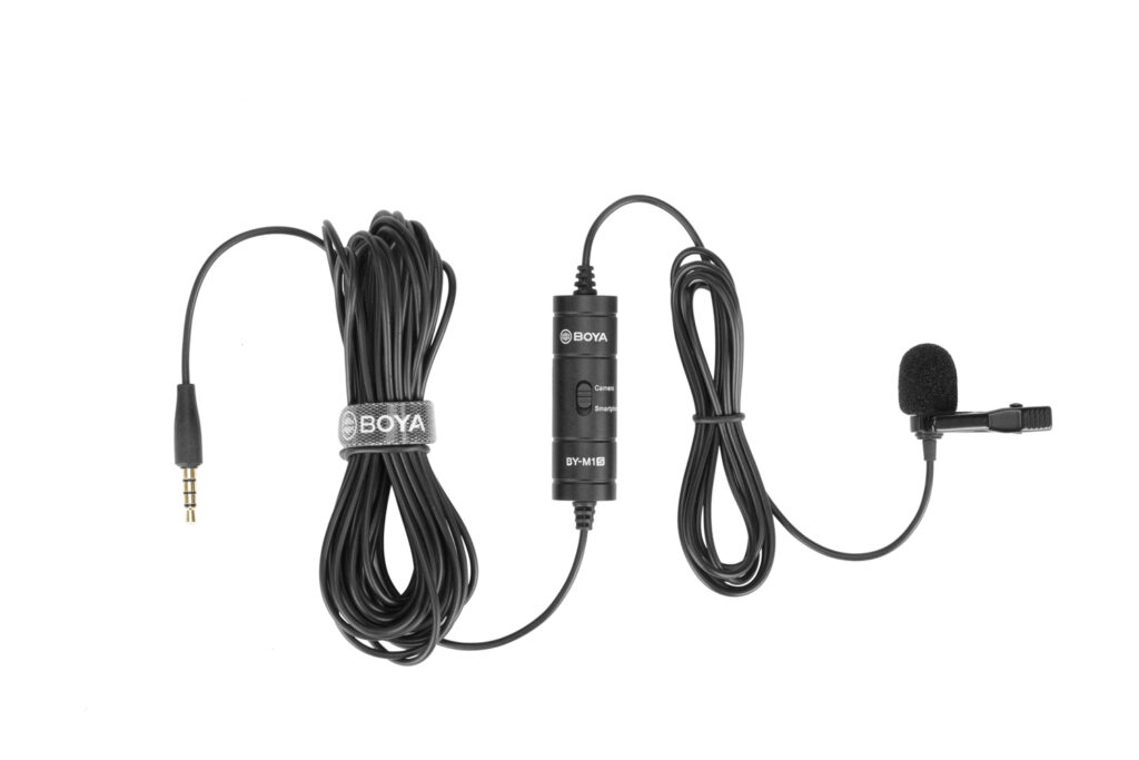 BY-M1S – Clip-on microphone