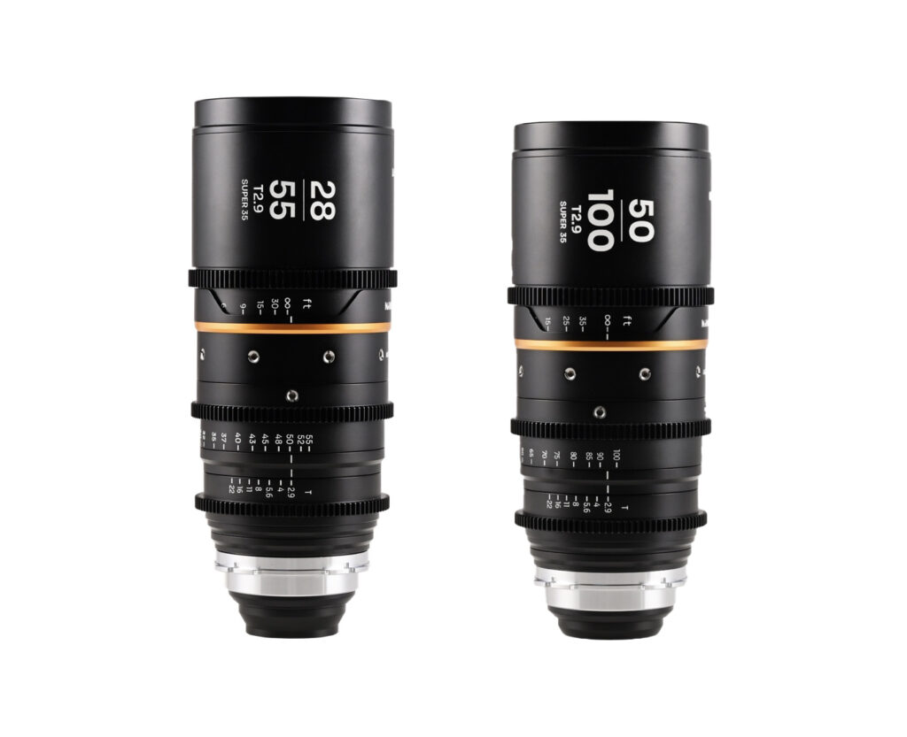 Nanomorph S35 Zoom 2-Lenses Bundle (28-55mm, 50-100mm) (Amber) – Arri PL