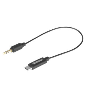 BY-K2 – 3.5mm TRS (Male) to Type-C (Male) Audio Adapter