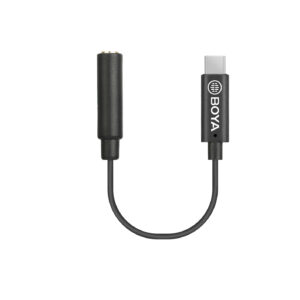 BY-K6 3.5mm TRS audio adapter for DJI OSMO Pocket