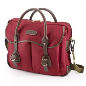 Thomas Brief Case – Burgundy/Chocolate