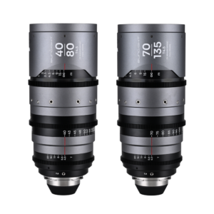Sunlight 2X Anamorphic Zoom 2-Lens Bundle PL (40-80mm,70-135mm) (Clear)