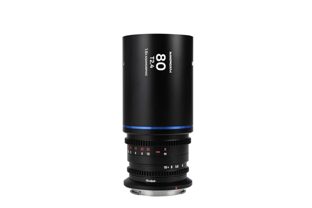 Nanomorph 80mm T2.4 1.5X S35 (Blue) Sony E