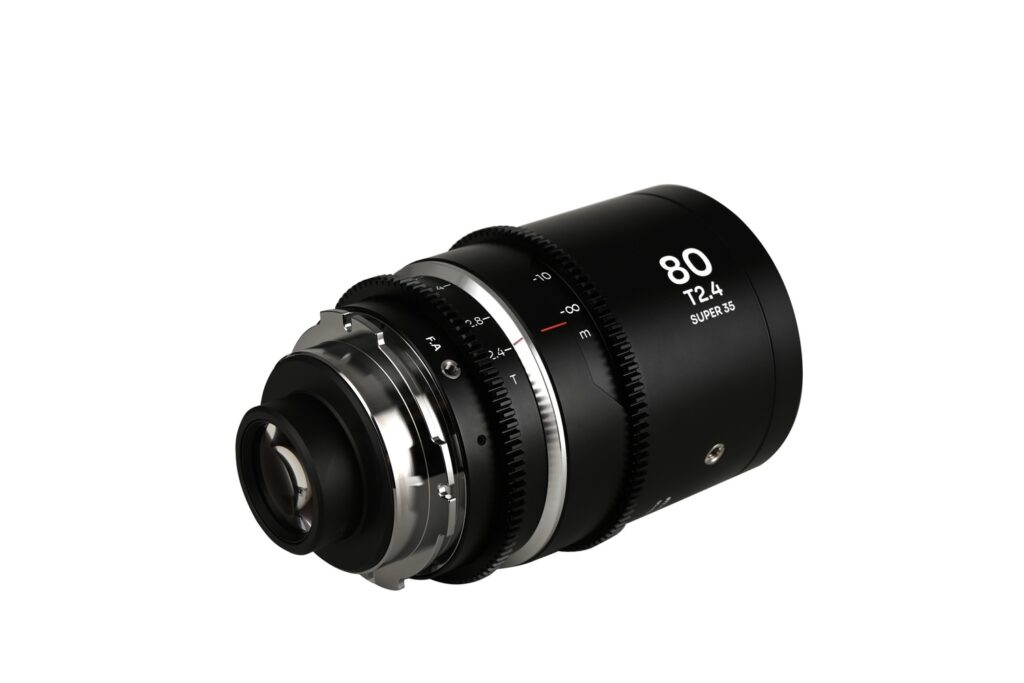 Nanomorph 80mm T2.4 1.5X S35 (Silver) PL + EF