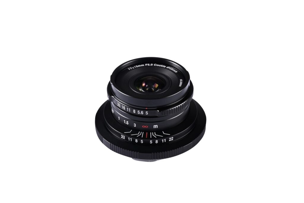 15mm f/5 Cookie FF (Black) L mount