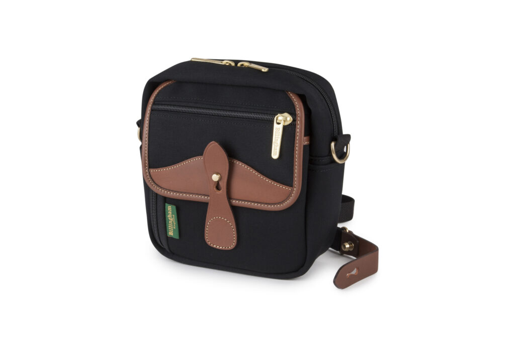 Pola Stowaway – Black / Tan leather