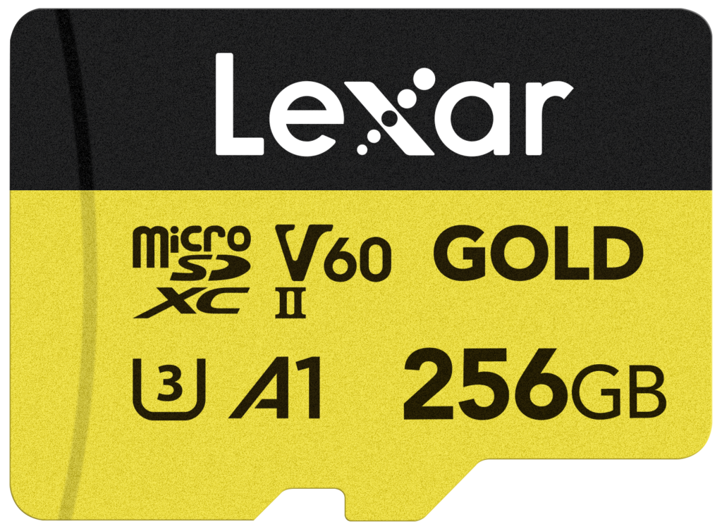 microSDXC Gold Series UHS-II 256GB V60