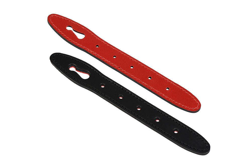 Front straps Hadley black/red