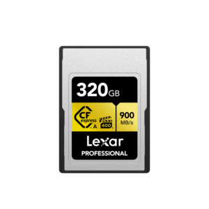 CFexpress PRO Type A Gold Series 320GB – R900/W800MB/s – VPG400