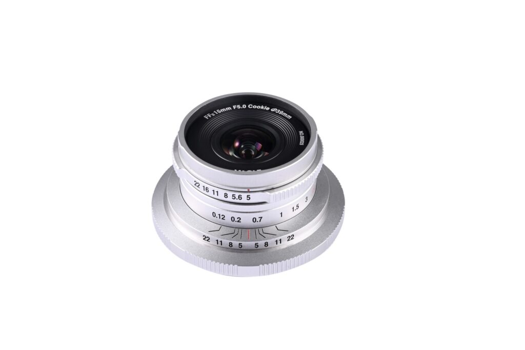 15mm f/5 Cookie FF (Silver) L mount