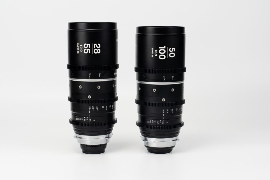 Nanomorph S35 Zoom 2-Lenses Bundle (28-55mm, 50-100mm) (Silver) – Arri PL