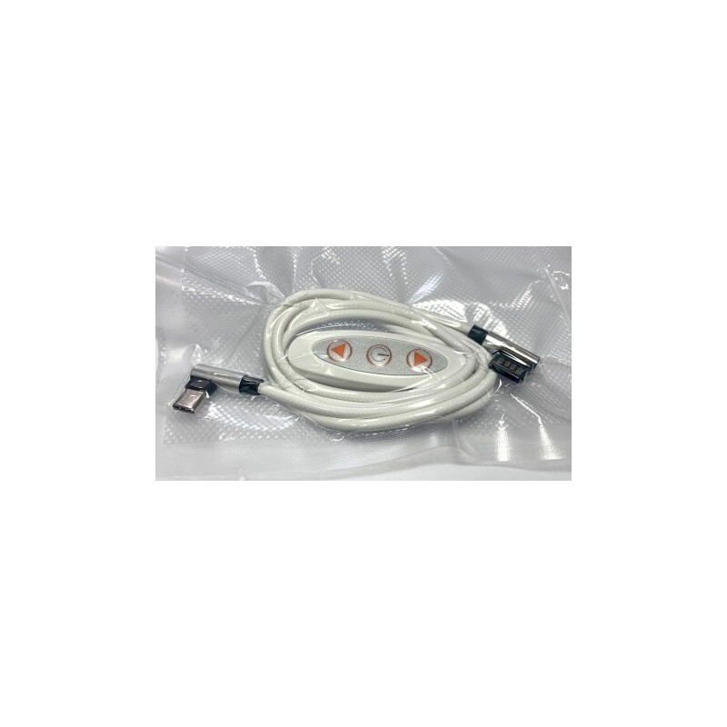 White USB-C cable for LED 24mm Probe