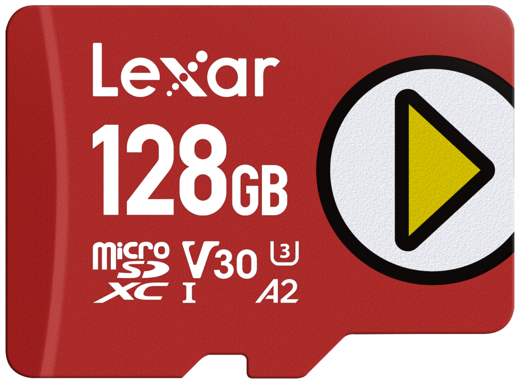 microSDXC PLAY UHS-I 128GB V30 R205/W140MB/s
