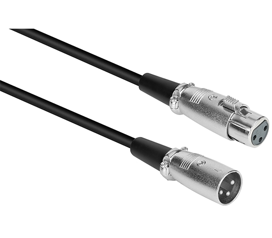 XLR-C5 XLR M to XLR F microphone cable 5m