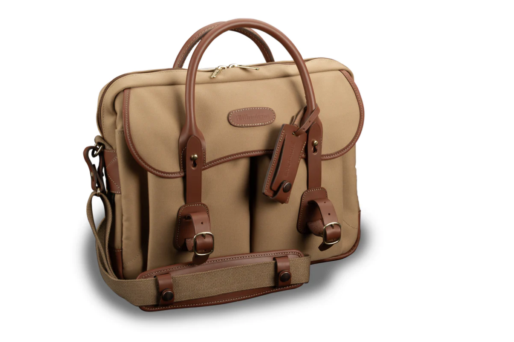 Thomas Brief Case – Khaki/Tan