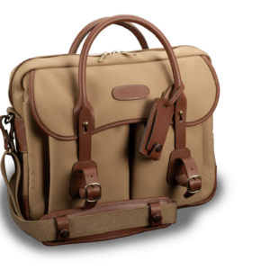 Thomas Brief Case – Khaki/Tan