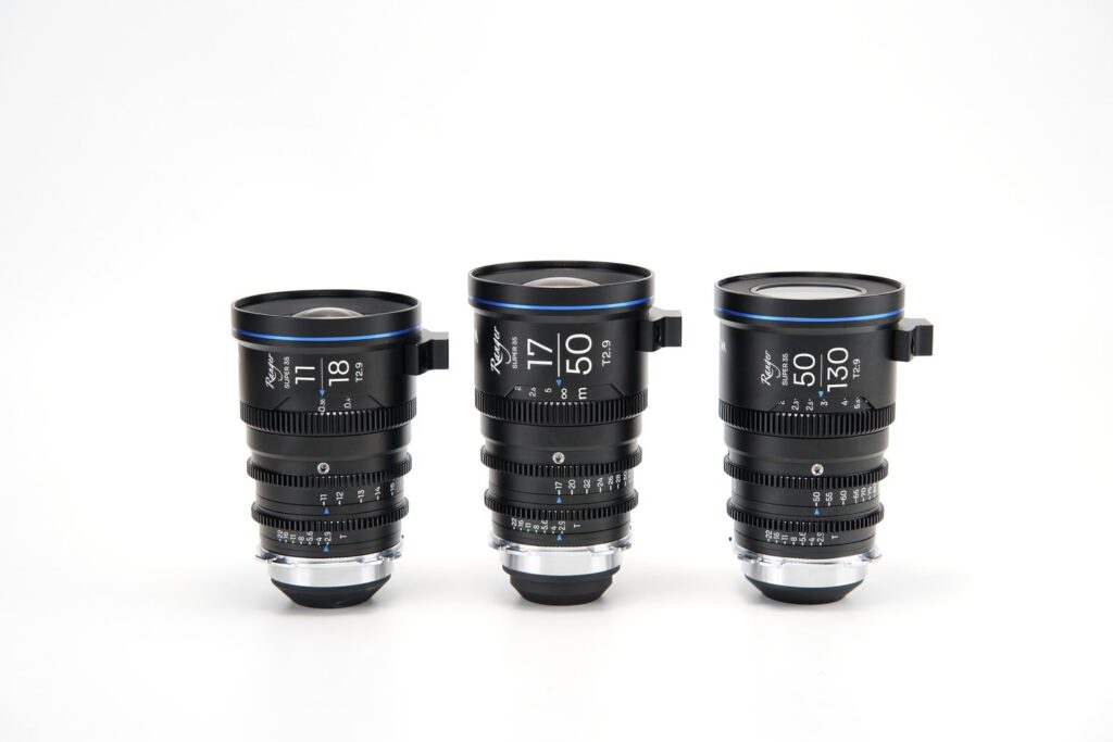 Ranger S35 (11-18mm, 17-50mm, 50-130mm) Cine 3 Lens Bundle