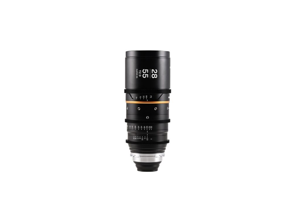 Nanomorph S35 Zoom 28-55mm T2.9 1.5X Anamorphic (Amber) – Arri PL