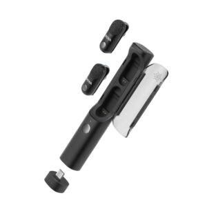 Magic 03 Wireless Mic – 2 TX + 2 RX – Type-C & 3.5mm – Incl. Charging Case