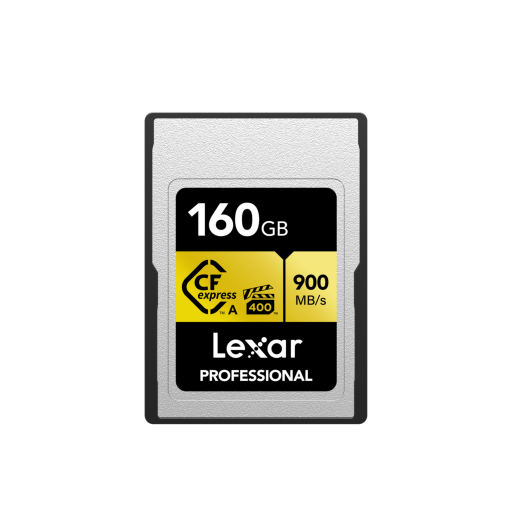 CFexpress PRO Type A Gold Series 160GB – R900/W800MB/s – VPG400