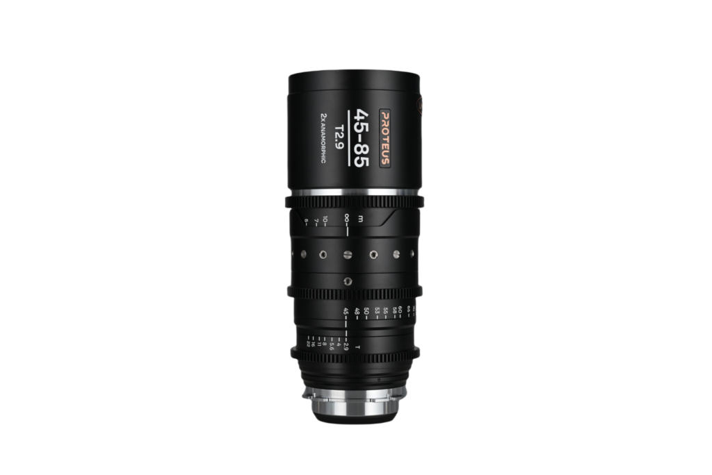 Proteus Zoom 2X Anamorphic 45-85mm T2.9 – Silver (Meter)