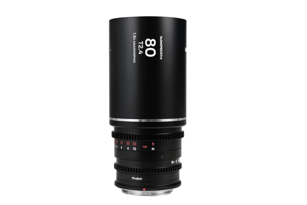 Nanomorph 80mm T2.4 1.5X S35 (Silver) Sony E