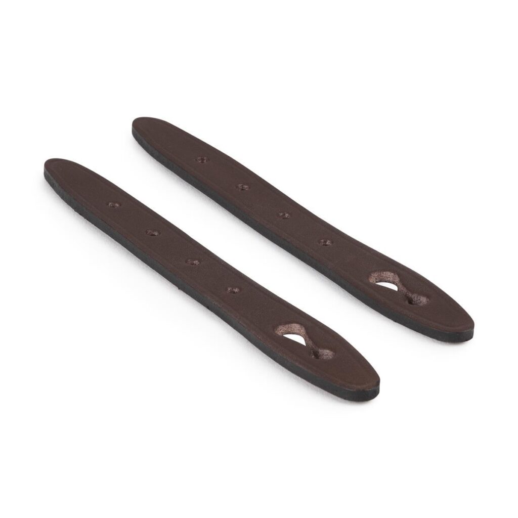 Mini Eventer front straps – chocolate